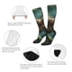 thumbnail image 3 of Balery Green Forest Dinosaur Calcetines novedosos Calcetines deportivos Calcetines hasta la rodilla Calcetines de algodón Calcetines originales y geniales, 3 of 6