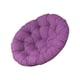 thumbnail image 2 of Cojín para silla de columpio, cojín para silla de jardín, cojín para asiento de hamaca elegante y multiusos Violeta, 2 of 8