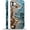 Beach Shell Sand Starfish, variant on Compatible with iPhone 16 Case - Dual-Layer Protection, Hard Shell with Silicone Interior, Slim Scratch Resistant Shockproof for Woman Men - Moon and Stars Celestial