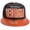 Black/Red Textured Brim, variant on Georgia Men's Adjustable Snapback Baseball Cap (Black/Green Textured Bill)