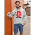 thumbnail image 2 of Vintage College Denver Hoodie Men -Image by Shutterstock, Male 4X-Large, 2 of 4