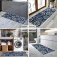 thumbnail image 2 of Pioneer Flower Floral Print Pattern Kitchen Rug Mat,Kitchen Runner Rugs Non Skid Washable,Decorative Kitchen Floor Mats for Kitchen,Sink,Laundry,17"X47", 2 of 5