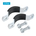 thumbnail image 3 of Uxcell 2 Pack Adjustable Split Ring Hanger, 76.1mm/3inch Pipe Bracket Clamp, 3 of 6
