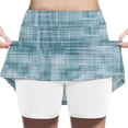 thumbnail image 2 of uublik Girls Skirt Light Blue Tennis Skirts Golf Skort Athletic Dance Running School Sport Skirts with Shorts Size 2T-12, 2 of 6
