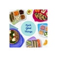 thumbnail image 6 of EasyLunchboxes - Original Stackable Lunch Boxes - Reusable 3-Compartment Food Containers for Kids and Adults - Bento Lunch Box for Meal Prep, School, & Work - BPA Free, Set of 10 (Classic), 6 of 8