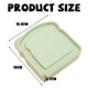 thumbnail image 5 of Contenedores para sándwiches, caja para sándwiches con forma de tostada, estuche de almacenamiento de alimentos, contenedor de plástico para sándwiches, recipiente para pan para la familia o adultos, 5 of 5