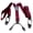 Wine Red, variant on Button Holes Link Men's Suspenders Adjustable Elastic Unisex Braces Beige
