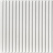 R133 - Corrugated Foam Glue-up Ceiling Tile in Plain White (129.6 Sq.ft / Pack) - 48 Pieces