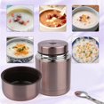 thumbnail image 2 of Bouteille d'Eau Portable en Acier Inoxydable 800ml avec Manchon (Or Champagne), 2 of 5