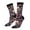 3 Black, variant on Skull record rock Print Adult Socks for Men & Women,Calf Socks, Ankle Socks,Boots Socks,Breathable Casual Sock,Unisex Crew Socks