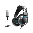 thumbnail image 1 of 7.1 Sound Effect Stereo Headphone Comfortable LED Headset With Mic For PC Laptop Videogames No.1, 1 of 8