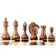 thumbnail image 1 of PLEASANT TIMES INDUSTRIES House of Chess Golden Rosewood Piezas de ajedrez de Boxwood Rio Staunton 40 (102 mm) 2 Extra Queens Triple Weighted PLEASANT TIMES INDUS 78843100, 1 of 1