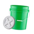 thumbnail image 4 of Luzkey Seau Seau 20 L Réutilisable Multifonction Empilable Contenant de Rangement pour Aliments avec Couvercle pour la Maison, le Jardinage, Atelier d'Auto, Camping Vert, 4 of 8
