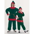 thumbnail image 2 of Halco Adult Santa's Helper Elf Suit Costume - Size Medium/Large, 2 of 2