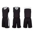 thumbnail image 4 of Toddler Boy Outfits Basketball Solid Print Sleeveless Crew Neck Tank Top And Shorts 2 Piece Sports Boys' Clothing Sets Size 4-5 Years, 4 of 4