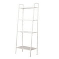 thumbnail image 3 of KAAYEE 4-Tier Metal Ladder Shelf,59" Freestanding Open Bookshelf,Storage Shelf for Bathroom,White, 3 of 7