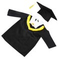 thumbnail image 3 of 1 Set Children Gown Graduation Celebration Kindergarten Kids Dressing Gown Hat(Suitable 110cm Height), 3 of 3