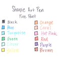 thumbnail image 4 of Sharpie 1742664 Pens, Fine Point, Blue, 12-count, 4 of 5