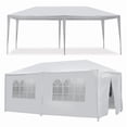 thumbnail image 2 of SONGMY 10'x20' Wedding Party Tent, Outdoor Camping Gazebo with 6 Sidewalls, Waterproof BBQ Canopy for Events and Gatherings, 2 of 4