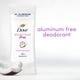 thumbnail image 5 of Dove 0% Aluminum Deodorant Coconut and Pink Jasmine 2.6oz (74g) , Pack of 3, 5 of 8