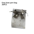 thumbnail image 3 of Bearachild Bolsa de tul de 30 Uds., bolsa con cordón, bolsas de ñame, bolsas de joyería para jabón, cuerda con lazo, red de bolsillo para dulces, Kits de decoración para fiestas gris 10*15cm Bearachild HA070639-32, 3 of 6