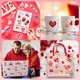 thumbnail image 5 of Stickers JXSDWANG 100 piezas de corazones y rosas para niños, 5 of 6