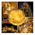 thumbnail image 3 of Serie LED Calida 200 Focos 10 Metros Lineal con Cable Transparente, Luces Decorativas, Bajo Consumo, Ideales para Navidad, Terrazas, Habitaciones, Fiestas y Eventos Especiales, 3 of 5