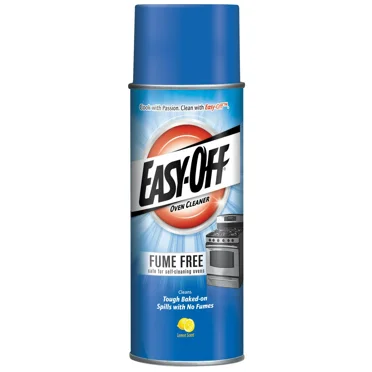 Fume Free Oven Cleaner Spray, Lemon 14.5 oz, Removes Grease