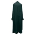 thumbnail image 4 of XXWXYD Toddler Musli𝗆 Dress, Solid Abaya Hijab Long Sleeve Dresses with Bow Tie Skirts for Kids Girls, Modest Comfy Prayer Outfit Eid Fashion, 4 of 4