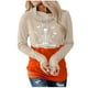 thumbnail image 1 of Blusa de manga larga con estampado de Halloween informal a la moda para mujer, jersey con capucha, Tops, sudadera Fridja  fjkfkj4976, 1 of 5
