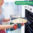 thumbnail image 2 of Yayeee Pot Holders Kitchen Heat Resistant with Pocket 7"x9.8" Cotton Oven Cooking Hot Pads, Christmas Berries, 2 of 7