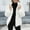 White, variant on WFJCJPAF Clearance! Winter Coats for Women Plus Size 4X4X Puffer Coats,Women's Stylish Warm Solid Color Zipper Long Sleeve Cotton-Padded Jacket