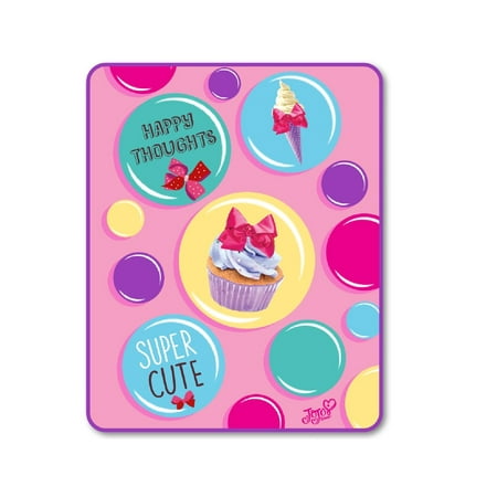 Nickelodeon JoJo Siwa 'Flair' 40" x 50" Silk Touch Throw, 1 Each