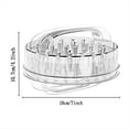 thumbnail image 5 of Desmenuzadora de Pollo Portátil, de Pechuga de Pollo Transparente, Desmenuzadora de Carne con Ergonómico Desmontable., 5 of 5