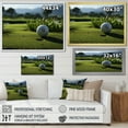 thumbnail image 4 of Designart "Precise Putting on the Golf Course III" Sports Floater Framed Wall Art Print, 4 of 7