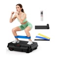 thumbnail image 1 of Plataforma vibratoria JXHBDH con capacidad de 181 kg y bandas, 1 of 8