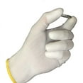 thumbnail image 1 of Anti Static Safe Universal White Gloves Electronic Working Gloves PC Computer Antiskid for Finger Protection ,Wide Use, 1 of 2