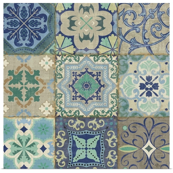 Great BIG Canvas | Rolled Pela Studio Poster Print entitled Santorini I