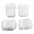 thumbnail image 4 of 200pcs Little Organza Bags, 4x6 Inch Mesh Jewelry Candy Gift Bags Drawstring Pouches For Wedding Party Decorations Crafts, 4 of 8