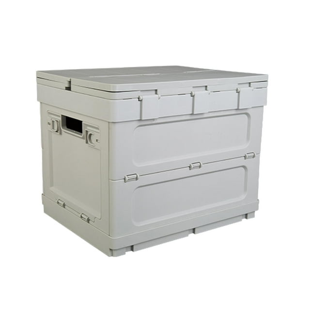 Caja de Almacenamiento plegable multifuncional Baoblaze gris