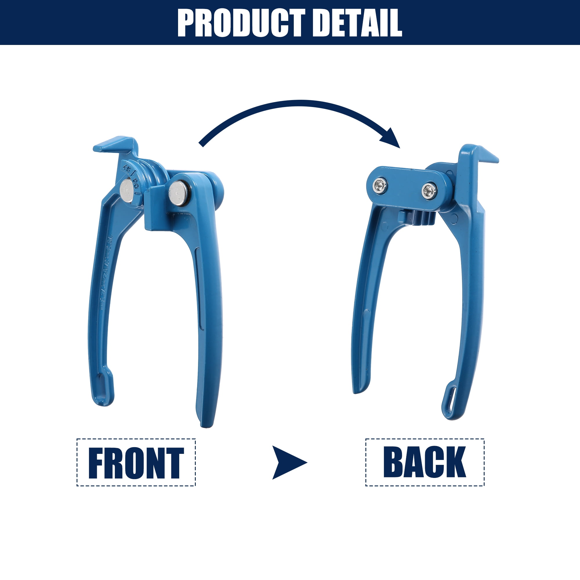 Unique Bargains 1 Pcs Brake Line Bender Handheld Tubing Fuel Brake Line Bending Tool