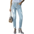 thumbnail image 5 of luvamia Skinny Jeans for Women High Rise Ripped Stretch Skinny Denim Pants, Size S-2XL, 5 of 11