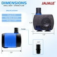 thumbnail image 4 of HLONK Living Energy Efficient Fountain Pump  530GPH, 4 of 5