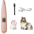 thumbnail image 1 of Queilt Professional Dog Clippers, USB Rechargeable Dog Clippers, Electric Dog Trimmer with LED, for Paws, Eyes, Ears, Face, Rump, 1 of 5
