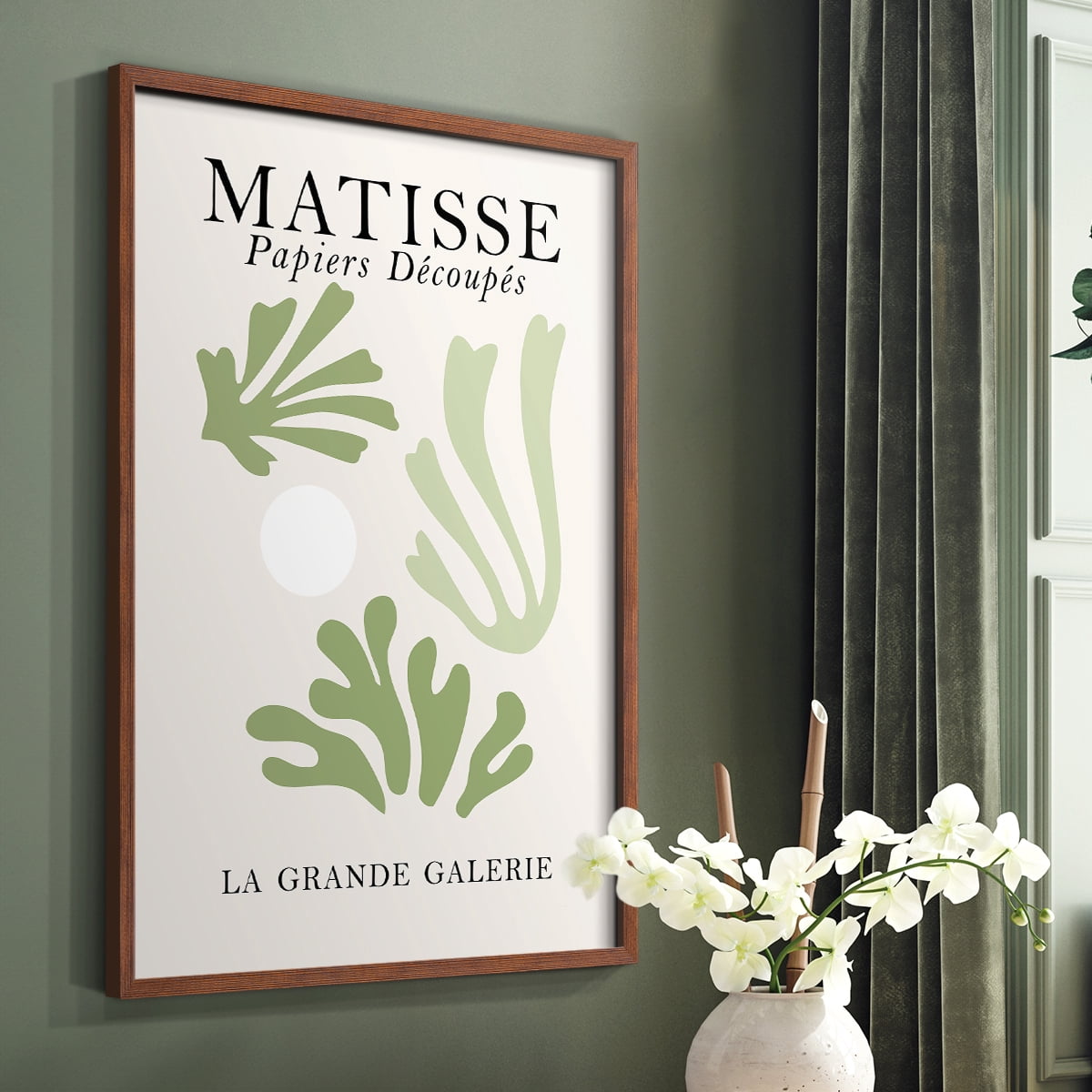 Matisse CCLXXXV in Solid Wood 8 x 10 Framed Print