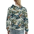 thumbnail image 7 of Salouo Hawaiian Style Pattern Hoodie Sweatshirts for Women, Autumn Pullover Hoodie Workout Sweat Women's Long Sleeve Preppy Sweatshirts-X-Large, 7 of 7