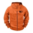 thumbnail image 1 of Hooded Jackets for Men Raglan Sleeve Men's Sporty Hooded Jacket with Multiple Pockets, 1 of 6