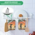 thumbnail image 4 of Yayeee Pot Holders Kitchen Heat Resistant with Pocket 7"x9.8" Cotton Oven Cooking Hot Pads, Astronaut in Rain, 4 of 7