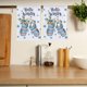 thumbnail image 4 of Paños de cocina navideños | Paños para secar platos | Paños de cocina de poliéster de 60 x 40 cm para cocinar, hornear y decorar fiestas, 4 of 5