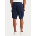 thumbnail image 2 of Polo Ralph Lauren Mens Denim Logo Cargo Shorts 40 Aviator Navy, 2 of 4